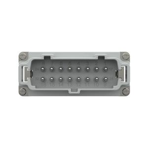 Pin-inzetstuk EPIC H-BE 16 SS DR VVE=5