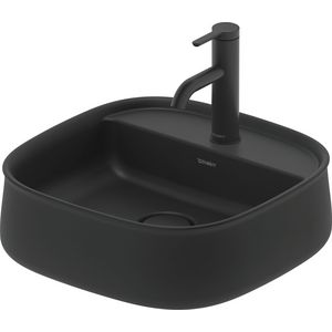 Zencha #237442 Opzetwastafel Antraciet Mat 420mm geslepen met kraangat