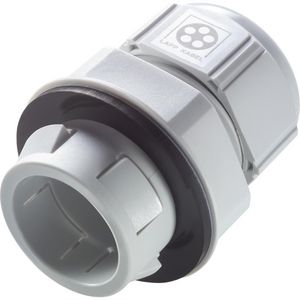 Wartel M12 Polyamide Grijs-wit (RAL 7035) VVE=50