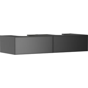 Badmeubel Xevolos E SMG 1370/550 2L 2 wastafel gesl. MSG