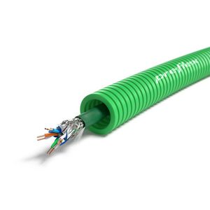 Rol a 100m. voorbedrade flexibele elektrobuis LGN16 LS C SFTP7