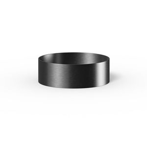 Opzetwaskom Metallic Round Ø38cm brushed gun metal