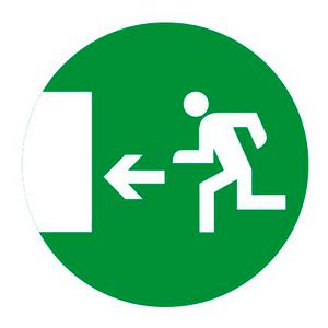 Pictogram SX uitgang links