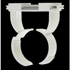 Kunststof buisklem gesloten hal.vrij FC 32-40mm grijs VVE=50