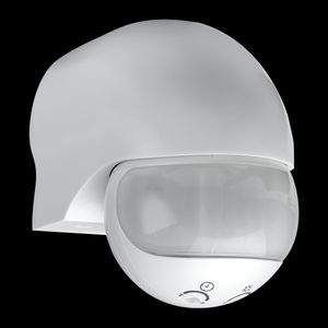 Bewegingsmelder IR 180 graden opbouw wit