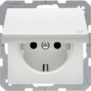 Wandcontactdoos RA aanraakveilig kd berker Q.1/Q.3/Q.7