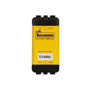 Zekering laagspanning 40A AC 600V DC 300V 26x29x55 CF VVE=12