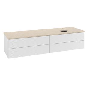Wastafelonderkast Antao 1600x360x500mm G.White.L K27153GF