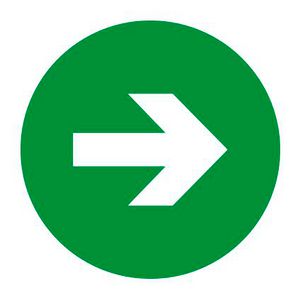 Pictogram richting