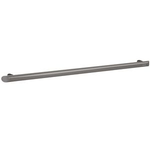 Greep recht Ø35 L.900 aluminium antraciet grijs