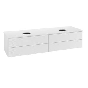 Wastafelonderkast Antao 1600x360x500mm G.White.L K28110GF