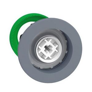 flush mounted push button head without cap cp grey