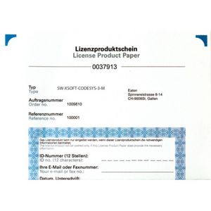 PLC software CoDeSys V3 Multi user voor: XC150, XC200, XC300