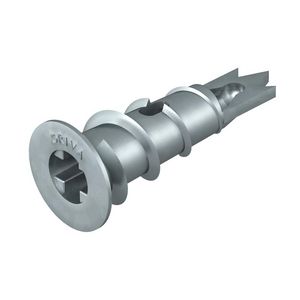 Gipskartonplug voor 12mm gipskarton Ø12x30 zink VVE=100