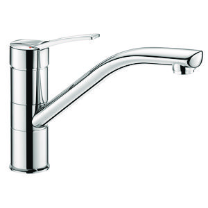 Spoeltafelmengkraan draaibare uitl H.155 L.230 volle gr