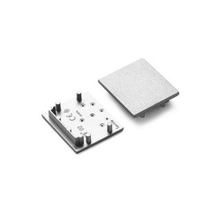 Doos a 2st. Eindkap Profiel 30 type 30-02 Wit