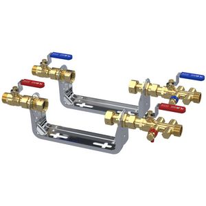 GWA-EA Collectief Qn 1,5m³/h L=165mm RVS watermeterb