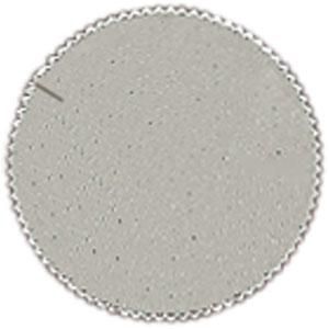 Draaiknop edelstaal voor therm.afdek. VVE=10