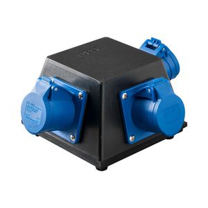 Type 18 volrubber verdeler 3x CEE 32/3/230