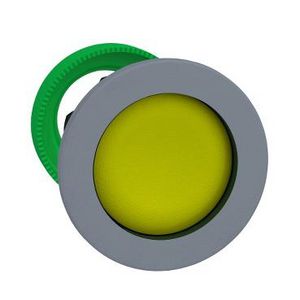 flush mounted yellow flush caps pushbutton head cp grey