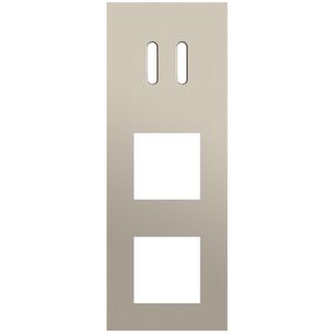 Afdekplaat 3-voud vertic. 71mm centerafst 166-56956