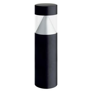 LED-Bollard 3000K 19W stat. cirkelvorm. extra versp. Optiek