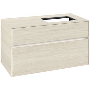 Wastafelonderkast Collaro 1000x548x500mm White Oak C111B0AA