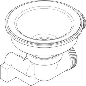 Afvoer. RVS 90110120005-85