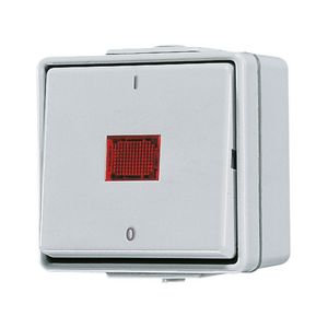 Wipcontroleschakelaar WG600 2-pol.m.onderk.