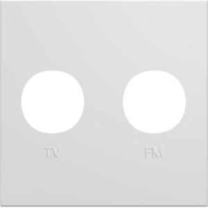 Centraalplaat antenne 45mm Gallery verkeerswit