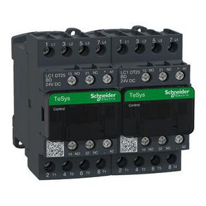 Omkeercont. 25A 4M/HCM+V Mechanisch verg. -Stuurspannin D