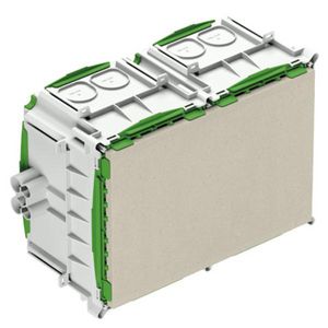 Inbouwdoos IBTLED 3 E groen IP30 geschikt voor betonbouw 98220002