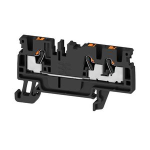 Doorvoerklem zwart 2.5mm² 24A 800V 1521920000 VVE=100