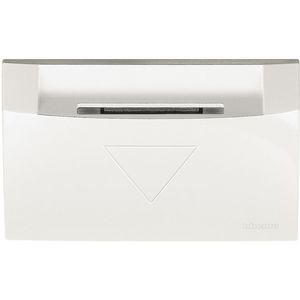 Afdekking voor kaartlezer wit Axolute