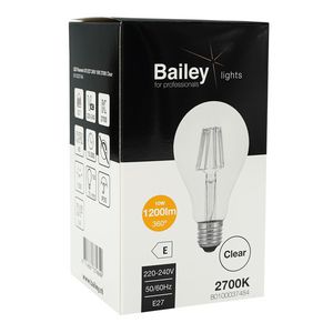 LED-lamp A75 CL FIL E27 10W 83W 1200lm 827 helder