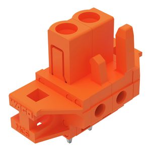 THT FE steker RE raster 5,08mm oranje 232-162/031-000VVE=100