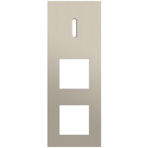Afdekplaat 3-voud vertic. 71mm centerafst 166-56955