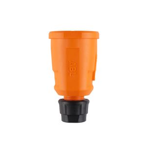 Koppelcontactstop geaard Hightech SCHUKO IP20 oranje VVE=10