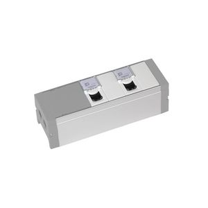 Tafelcontactdoos met 2 RJ45Cat. 6