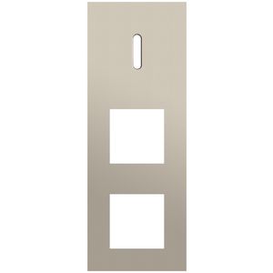 Afdekplaat 3-voud vertic. 71mm centerafst 166-56955