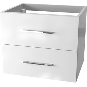 San Marino onderkast 600x450x500mm hggl. wit 2xla