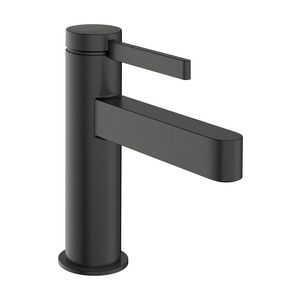 Wastafelmengkraan Finoris 1-hendel 100 CoolStart PO Brushed Black Chrome