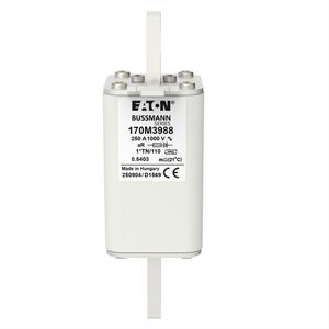 Zekering h. snelheid 250A AC 1000V 150kA compact 1 43x VVE=6