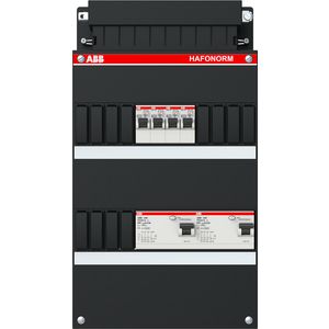 Installatiekast 4x achter 2x30mA 3-f
