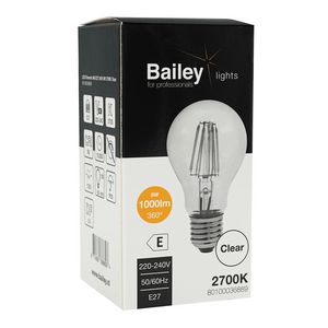 LED-lamp A60 CL FIL E27 8W 72W 1000lm 827 helder