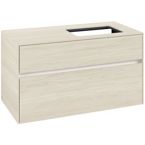 Wastafelonderkast Collaro 1000x548x500mm White Oak C11100AA