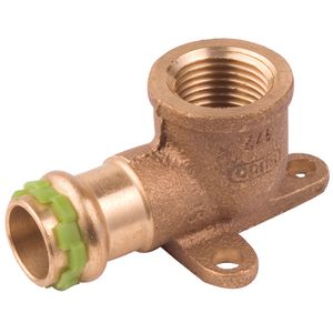 Muurplaat SudoPress Koper FF 12x1/2"bn.dr. SP4471GV