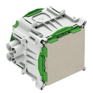 Inbouwdoos IBTLED 1 E groen IP30 geschikt voor betonbouw 98210002