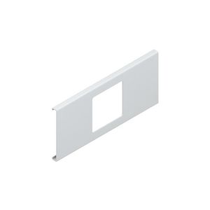 Afdekplaat HKLD01/110.1 steengrijs pvc RAL7030