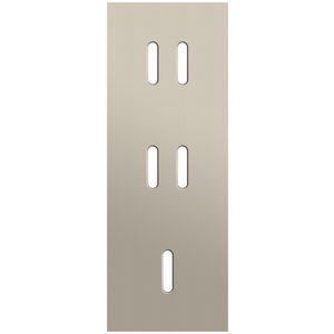 Afdekplaat 3-voud vertic. 71mm centerafst 166-56954